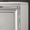 Emmeline Bed Silver & White