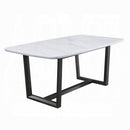 Madan Dining Table With Marble Top