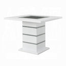 Elizaveta Counter Height Table With Pedestal Base