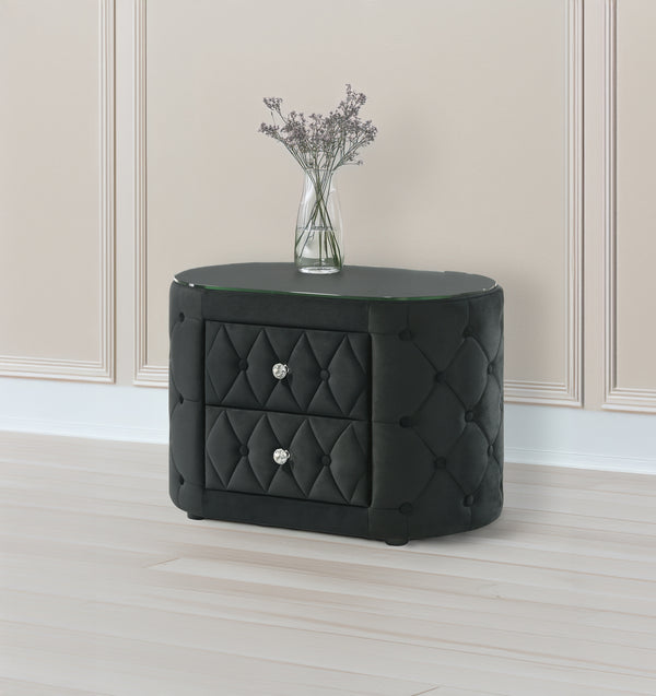 VOLTARE NIGHTSTAND BLACK image