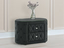 Voltare Night Stand Black