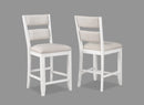 Wendy White Counter Height Chair