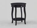 Jacie Chairside Table Black