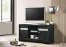 REGATA TV STAND BLACK/SILVER
