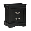 LOUIS PHILIP NIGHTSTAND BLACK
