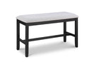 DELFIN COUNTER HT BENCH-LIGHT GREY