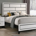 Errico Bed Grey & White