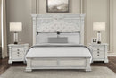 Promenade Bed Brown & White