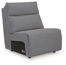Modmax II Reclining Sectional with Chaise and Audio Console