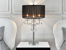 Chandelier Table Touch Lamp 29.5 H