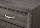 Crown Mark Akerson 6 Drawer Dresser in Grey