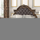 Leovanni 4 Pc Queen Bedroom Set Brown