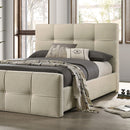 Merced Bed Gray & Ivory