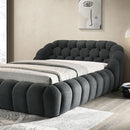 Newquay E.King & Queen Bed White, Grey, & Black