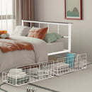 Nicoli Queen Metal Bed With Underbed Storage