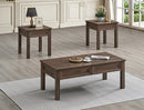 Lorraine 3-Pc Cocktail Set Brown