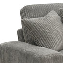 Reversible Sectional Sofa w/6 Pillows