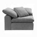 Naveen Modular-Wedge Wit Pillow