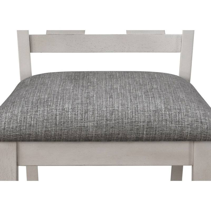 Crown Mark Maribelle Side Chair in Chalk/Grey 2158CG-S (Set of 2)