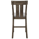 Crown Mark Quincy Counter Height Chair (Set of 2) in Light Brown