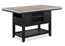 Crown Mark Furniture Frey Counter Height Table in Dark Brown image